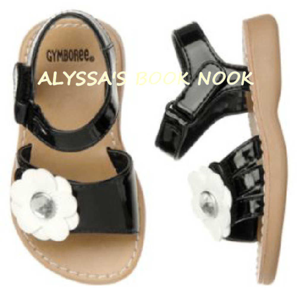 GYMBOREE ~BEE CHIC TODDLER GIRLS DAISY SANDALS~